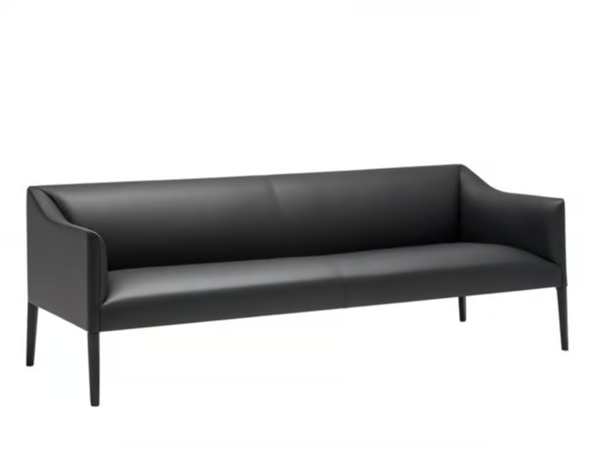 COUVÉ SF1266 - 3 seater leather sofa _ Andreu World